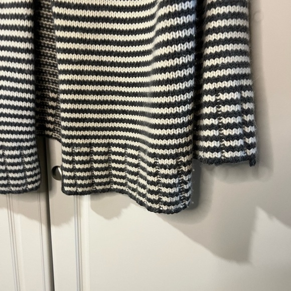 Vintage Talbots Wool Angora Blend Striped Thick Sweater - Picture 3 of 14